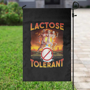 Funny Lactose Tolerant Garden Flag Ironic Sarcastic Funny Humor Cringe Meme TS11 Print Your Wear