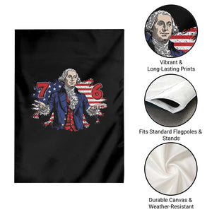 Funny George Washington 67 Garden Flag Six Seven Meme Gen Alpha Slang TS11 Print Your Wear