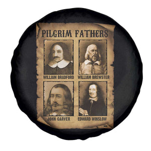 Thanksgiving Pilgrim Fathers Spare Tire Cover Plymouth Colony Massachusetts History TS11 Print Your Wear