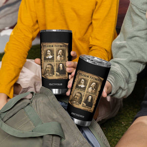 Thanksgiving Pilgrim Fathers Tumbler Cup Plymouth Colony Massachusetts History TS11 Print Your Wear
