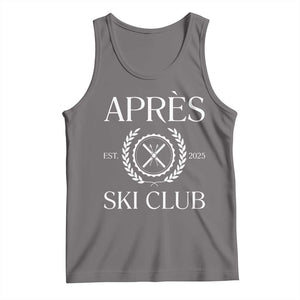 Apres Ski Club 2025 Tank Top Winter Vacation Drinking Party - Print Your Wear
