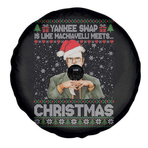 Funny Christmas Office Movie Spare Tire Cover Yankee Swap Is Like Machiavelli Meets Christmas TS11 Print Your Wear