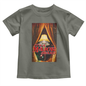Funny Christmas Movie It Is A Major Award Toddler T Shirt Italian Leg Lamp TS11 Military Green Print Your Wear