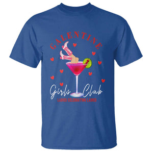 Funny Galentine's Day T Shirt Galentine Girls Club Ladies Celebrating Ladies TS11 Royal Blue Print Your Wear