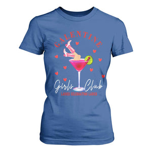 Funny Galentine's Day T Shirt For Women Galentine Girls Club Ladies Celebrating Ladies TS11 Royal Blue Print Your Wear
