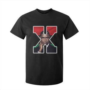 Malcolm X Black History Month Black Liberation Flag T Shirt For Kid TS11 Black Print Your Wear