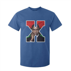 Malcolm X Black History Month Black Liberation Flag T Shirt For Kid TS11 Royal Blue Print Your Wear