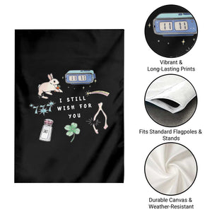 I Still Wish for You Lucky Rabbit 1111 Stars Clover Signs Garden Flag TS11 Print Your Wear