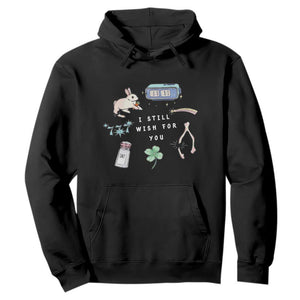 I Still Wish for You Lucky Rabbit 1111 Stars Clover Signs Hoodie TS11 Black Print Your Wear