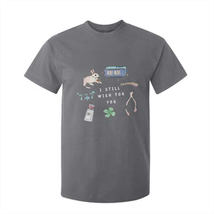 I Still Wish for You Lucky Rabbit 1111 Stars Clover Signs T Shirt For Kid TS11 Charcoal Print Your Wear