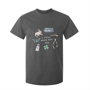 I Still Wish for You Lucky Rabbit 1111 Stars Clover Signs T Shirt For Kid TS11 Dark Heather Print Your Wear