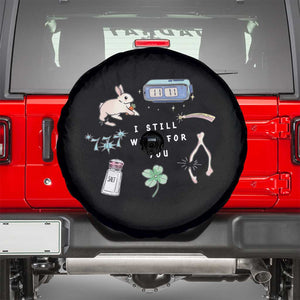 I Still Wish for You Lucky Rabbit 1111 Stars Clover Signs Spare Tire Cover TS11 Black Print Your Wear
