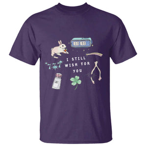 I Still Wish for You Lucky Rabbit 1111 Stars Clover Signs T Shirt TS11 Purple Print Your Wear