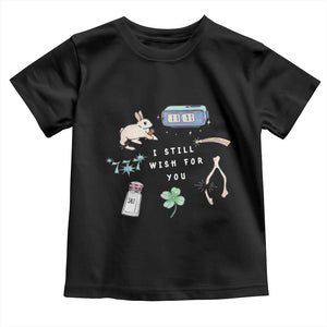 I Still Wish for You Lucky Rabbit 1111 Stars Clover Signs Toddler T Shirt TS11 Black Print Your Wear