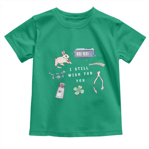 I Still Wish for You Lucky Rabbit 1111 Stars Clover Signs Toddler T Shirt TS11 Irish Green Print Your Wear