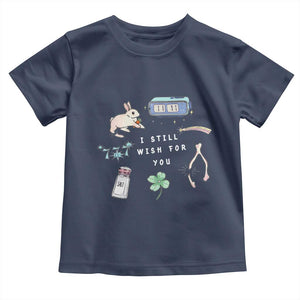 I Still Wish for You Lucky Rabbit 1111 Stars Clover Signs Toddler T Shirt TS11 Navy Print Your Wear