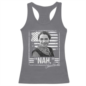 Rosa Parks Nah Quote Racerback Tank Top Black Movement Protest American Flag TS11 Charcoal Print Your Wear