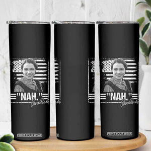 Rosa Parks Nah Quote Skinny Tumbler Black Movement Protest American Flag TS11 Print Your Wear