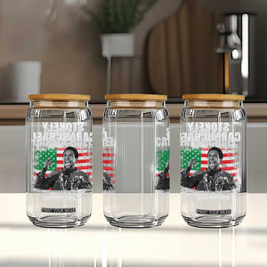 Stokely Carmichael Quote Glass Can Racism Is Not A Question Of Attitude It's A Question Of Power TS11 Print Your Wear