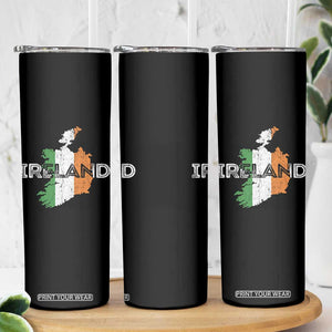 Vintage Irish Map Ireland Pride Souvenir Skinny Tumbler TS11 Print Your Wear