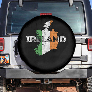 Vintage Irish Map Ireland Pride Souvenir Spare Tire Cover TS11 No hole Black Print Your Wear