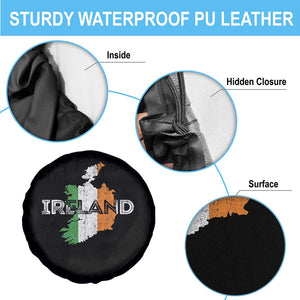 Vintage Irish Map Ireland Pride Souvenir Spare Tire Cover TS11 Print Your Wear