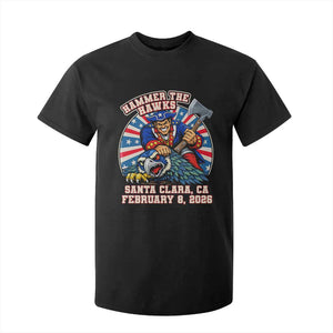 Funny Football Rivarly T Shirt For Kid Hammer The Hawk New England Minutemen Championship TS11 Black Print Your Wear