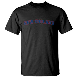 New England Fan T Shirt Vintage Athletic Sports Game Day TS11 Black Print Your Wear