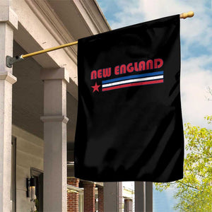 New England Fan Garden Flag Vintage Athletic Sports Star And Stripes TS11 Print Your Wear
