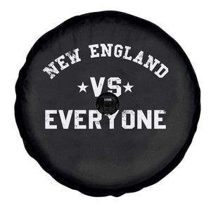 New England Vs Everyone Spare Tire Cover Vintage Distressed Jersey Football Game Day TS11 Print Your Wear