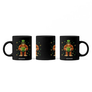 Funny St Patricks Day Bigfoot Lucky Pot Gold Sunglasses Sasquatch Coffee Mug TS11 Print Your Wear