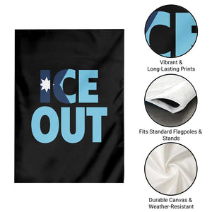 Minnesota Ice Out Garden Flag MN State Anti Ice Movement Protest Statement TS11 Print Your Wear