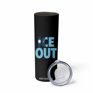 Minnesota Ice Out Skinny Tumbler MN State Anti Ice Movement Protest Statement TS11 Print Your Wear