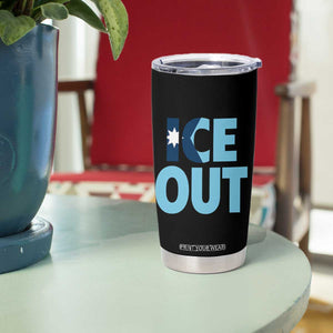 Minnesota Ice Out Tumbler Cup MN State Anti Ice Movement Protest Statement TS11 Print Your Wear