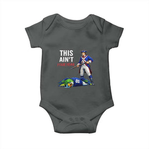 Funny Football Rivarly Baby Onesie This Aint Your Year New England Minutemen Championship TS11 Dark Heather Print Your Wear