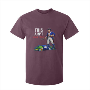 Funny Football Rivarly T Shirt For Kid This Aint Your Year New England Minutemen Championship TS11 Maroon Print Your Wear