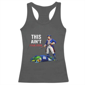 Funny Football Rivarly Racerback Tank Top This Aint Your Year New England Minutemen Championship TS11 Dark Heather Print Your Wear