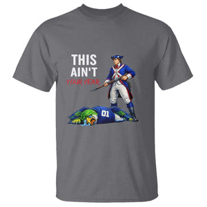Funny Football Rivarly T Shirt This Aint Your Year New England Minutemen Championship TS11 Charcoal Print Your Wear