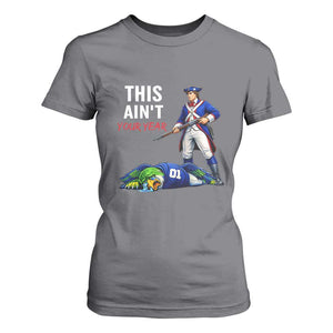 Funny Football Rivarly T Shirt For Women This Aint Your Year New England Minutemen Championship TS11 Charcoal Print Your Wear