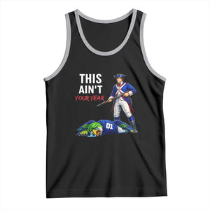 Funny Football Rivarly Tank Top This Aint Your Year New England Minutemen Championship TS11 Black Athletic Heather Print Your Wear