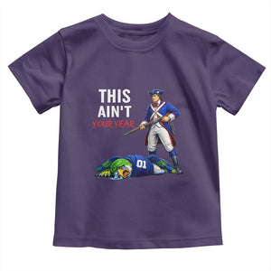 Funny Football Rivarly Toddler T Shirt This Aint Your Year New England Minutemen Championship TS11 Purple Print Your Wear