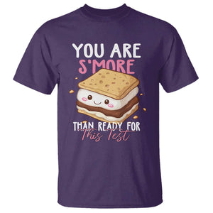 Funny You Are S'more Than Ready For This Test T Shirt Test Day Teacher TS11 Purple Print Your Wear