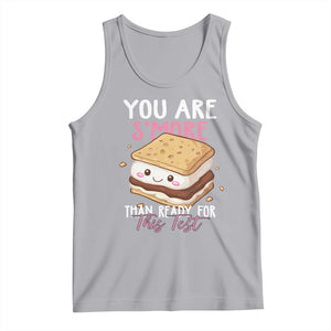 Funny You Are S'more Than Ready For This Test Tank Top Test Day Teacher TS11 Athletic Heather Print Your Wear