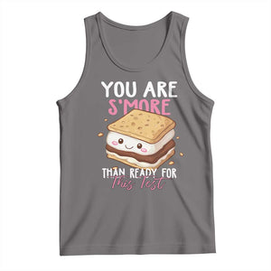 Funny You Are S'more Than Ready For This Test Tank Top Test Day Teacher TS11 Deep Heather Print Your Wear