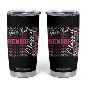 Personalized Senior 2026 Tumbler Cup Custom Text Class Of 2026 Graduation Glitter Print TS11 Black Print Your Wear