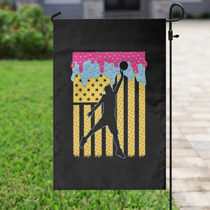 Basketball Ice Cream Drip American Flag Youth Players Garden Flag TS11 Print Your Wear