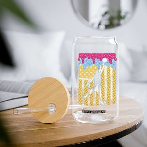Basketball Ice Cream Drip American Flag Youth Players Glass Can TS11 Print Your Wear