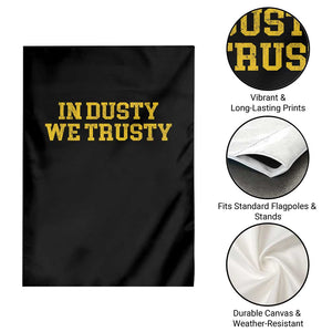 In Dusty We Trusty Garden Flag Michigan State Basketball Quote TS11 Print Your Wear