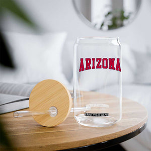 Arizona Sports Fan Vintage Bold Throwback AZ State Glass Can TS11 Print Your Wear