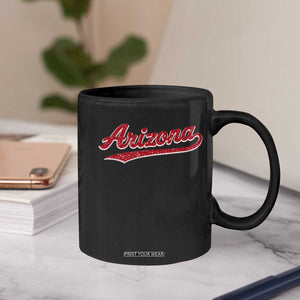 Arizona Varsity Script Classic Sports Jersey Style Coffee Mug TS11 Print Your Wear